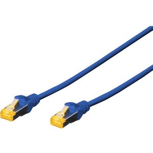 Digitus CAT 6A S/FTP Patchkabel. Kabellänge: 0,25 m, Kabelstandard: Cat6a, Kabelschirmung: S/FTP (S-STP), Anschluss 1: RJ-