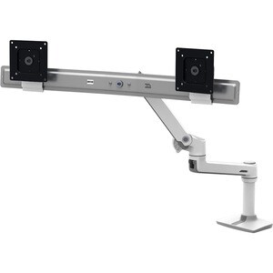 Ergotron Tischhalterung für Monitor - Weiß - 2 Unterstützte(r) Display(s)Bildschirmgröße: 63,5 cm (25 Zoll) - max. 9,98 kg