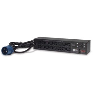 APC by Schneider Electric NetShelter PDU - Switched - IEC 60309 (2P+E) 32A - 16 x IEC 60320 C13 - 32 A - 230 V AC Input - 