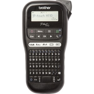 Brother P-touch PT-H110 Electronic Label Maker - Thermal Transfer - 20 mm/s Mono - 3 Fonts - 180 x 180 dpi - Tape, Label3.
