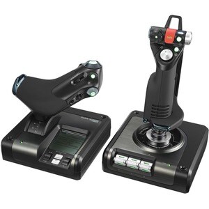 Saitek Pro Flight X52 Pro Gaming Joystick - Cable - USB - PC