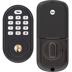 Yale Assure Lock Push Button Deadbolt - Z-WaveOil Rubbed Bronze