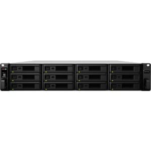 Synology RX1217sas Drive Enclosure - SAS Host Interface Rack-mountable - 12 x HDD Supported - 12 x SSD Supported - 12 x To