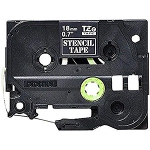 Stamped Tape STE-141 - 18 mm Black