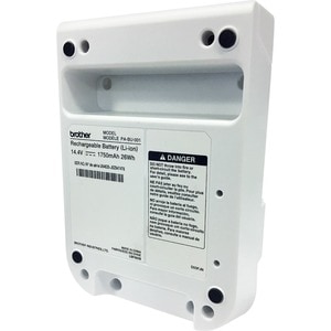 Brother Battery - Lithium Ion (Li-Ion) - For Label Printer - Battery Rechargeable - 14.4 V DC - 1750 mAh Shelf Life