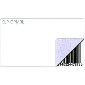 Seiko SLP-OPMRL Multipurpose Label - 28 mm Width x 51 mm Length - Permanent Adhesive - Rectangle - Direct Thermal - White 