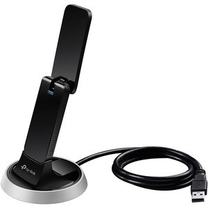 TP-Link Archer T9UH IEEE 802.11ac Dual Band Wi-Fi Adapter for Desktop Computer/Notebook - USB 3.0 - 1.86 Gbit/s - 2.40 GHz