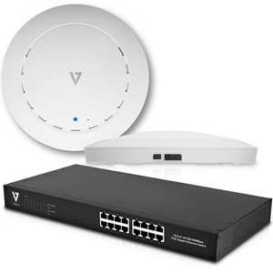 V7 V7NSB-E IEEE 802.11ac 1.17 Gbit/s Wireless Access Point - 2.40 GHz, 5 GHz - MIMO Technology - 1 x Network (RJ-45) - PoE