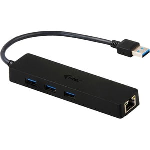 I-TEC SLIM HUB 3 PORT USB 3.0 GB ETHERNET ADAPTER WIN/MAC