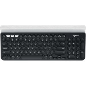 Logitech K780 Multi-Device Wireless Keyboard - Wireless Connectivity - Bluetooth - USB Interface - Desktop Computer, Table