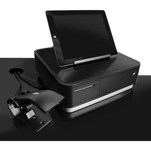 Star Micronics mPOP BCR-POP1 BLK Handheld Barcode Scanner - Cable Connectivity - Black - 100 scan/s - 70 mm Scan Distance 