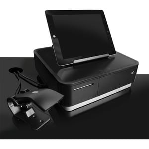 Star Micronics mPOP BCR-POP1 BLK Handheld Barcode Scanner - Cable Connectivity - Black - 100 scan/s - 70 mm Scan Distance 