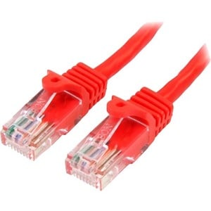 5M RED CAT5E PATCH CABLE SNAGLESS ETHERNET CABLE - UTP