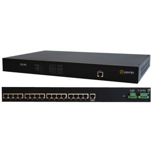 IOLAN SDS16C LDC UTILITY TERMINAL SERVER - 16 X RJ45 SERIAL PORTS, 24/48 VDC POWER, DUAL 10/100/1000 ETHERNET, 1U RACK MOUNT,