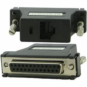 RJ-45F TO DB-25F CROSSOVER (DTE) ADAPTER FOR IOLAN WITH SUN/CISCO PINOUT.
