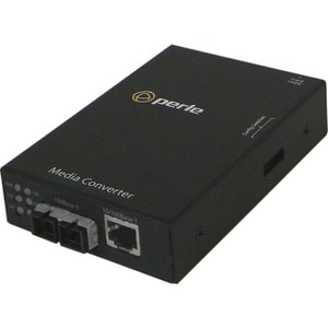 Perle S-110-S2SC20-XT - 10/100 Industrial Temperature Media Converter - 1 x Network (RJ-45) - 1 x SC Ports - 10/100Base-TX