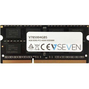 V7 RAM-Modul für Notebook - 4 GB - DDR3-1066/PC3-8500 DDR3 SDRAM - 1066 MHz - CL7 - Ungepuffert - 204-polig - SoDIMM