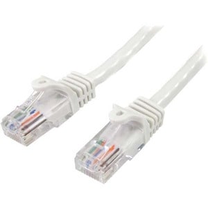 StarTech.com 45PAT5MWH. Kabellänge: 5 m, Cable standard: Cat5e, Cable shielding: U/UTP (UTP), Anschluss 1: RJ-45, Anschlus