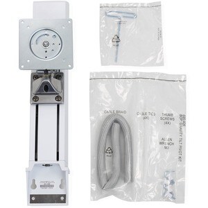 Ergotron Befestigungsadapter für Monitor, All-in-One-PC - Weiß - 1 Unterstützte(r) Display(s)Bildschirmgröße: 68,6 cm (27 