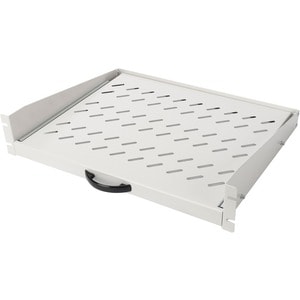 DIGITUS Professional 2U Rackmount Rack-Regal für Server, Patchfeld, LAN-Schalter - 482,60 mm Rack Width - Hellgrau - Stahl