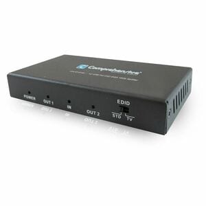 Comprehensive 1x2 HDMI Full UHD 4K60 18Gb Splitter (YUV:444) - 600 MHz - 25 Hz to 600 MHz - 4096 x 2160 - 1 x HDMI In - 2 