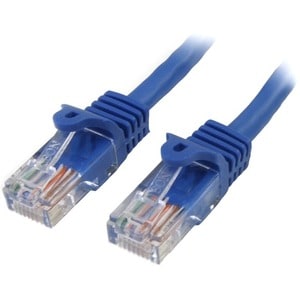 StarTech.com Cavo di Rete da 10m Blu Cat5e Ethernet RJ45 Antigroviglio - Cable for Dispositivo di rete, Hub, Switch, Serve