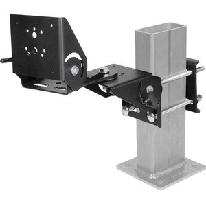 Gamber-Johnson Fahrzeughalterung - Schwarz - Höhenverstellbar - 75 x 75 - VESA-Wandhalterungsnorm - Stahl