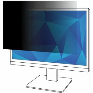 3M Privacy Filter Black, Matte - For 17"LCD Monitor - 5:4 - Scratch Resistant, Fingerprint Resistant, Dust Resistant - Ant