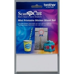 FABRIC SCANNCUT PRINT STICKER MINI SET