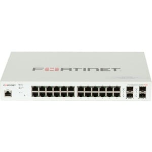 Fortinet FortiSwitch FS-224E-PoE Ethernet Switch - 24 Ports - Manageable - Gigabit Ethernet - 1000Base-X, 10/100/1000Base-