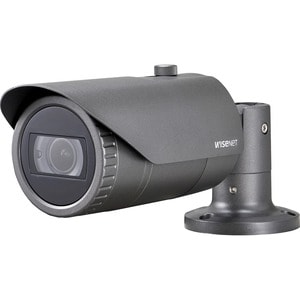 Wisenet HCO-6080R 2 Megapixel Full HD Surveillance Camera - Color - Bullet - Dark Gray - 98 ft Infrared Night Vision - 192