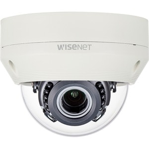 Wisenet HCV-6070R 2 Megapixel Indoor/Outdoor Full HD Surveillance Camera - Color - Dome - Ivory - 98 ft Infrared Night Vis