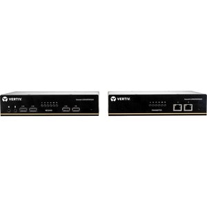 Vertiv AVOCENT LongView LV5020P KVM Console/Extender - Wired - 1 Computer(s) - 1 Remote User(s) - 150 m Range - 4K - 3840 