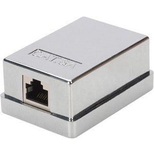 DIGITUS Professional Mounting Box - 1 x Total Number of Socket(s) - Grey - 1 - 1 x RJ-45 Port(s)