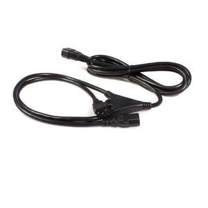 StarTech.com Cable de 3m de Extensión de Alimentación de Computadora, C14 a 2x C13, Extensor de Cable, IEC-320-C14 a IEC-3