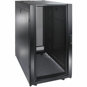 APC by Schneider Electric NetShelter SX 24U Floor Standing Enclosed Cabinet Rack Cabinet for Server, Storage - 482.60 mm R