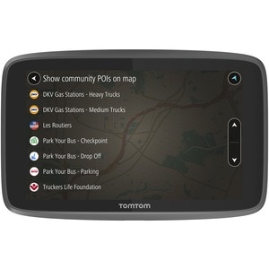Navigatore GPS portatile da auto TomTom GO 6200 - Montabile, Portatili - 15,2 cm (6") - Touchscreen - Microfono, Rilevator