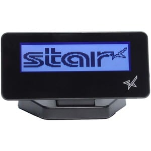 Star Micronics Black LCD Customer Display - USB, 2x20 Characters, mPOPÃ‚® Compatible - USB, 2x20 Characters, mPOPÂ® Compat