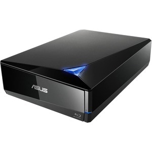Asus Turbo Drive BW-16D1X-U Blu-ray Writer - External - Black - BD-R/RE Support - 40x CD Read/40x CD Write/24x CD Rewrite 