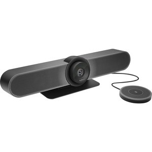 Logitech MeetUp and Expansion Mic, Video and Audio Conferencing System for Small Meeting Rooms - 3840 x 2160 Video - 120° 