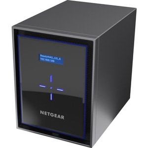 Netgear ReadyNAS RN426 6 x Total Bays SAN/NAS Storage System - 24 TB HDD - Intel Atom Quad-core (4 Core) - 4 GB RAM - DDR4
