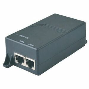 Grandstream PoE Injector - 120 V AC, 230 V AC Input - 48 V DC, 500 mA Output - 1 x RJ-45 Input Port(s) - 1 x RJ-45 Output 