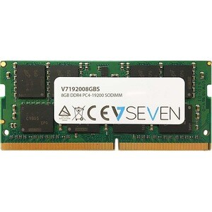 V7 V7192008GBS RAM Module - 8 GB - DDR4-2400/PC4-19200 DDR4 SDRAM - 2400 MHz Single-rank Memory - CL17 - 1.20 V - Non-ECC 