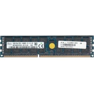 HPE Sourcing 16GB, Dual Rank x4 PC3-14900R (DDR3-1866) - 16 GB - DDR3-1866/PC3-14900 DDR3 SDRAM - 1866 MHz - 1.50 V - Regi