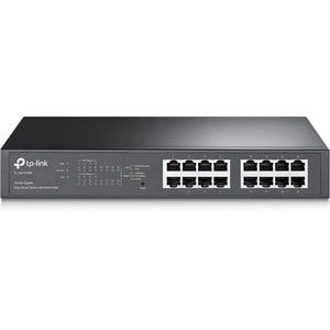 TP-Link TL-SG1016PE - 16-Port Gigabit Easy Smart PoE Switch with 8-Port PoE+ - Easy Smart Managed - 8 PoE+ Ports @150W - P