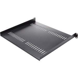 StarTech.com Charola Estante Ventilado 1U para Gabinete Rack de 19 Pulgadas - 16" de Profundidad - de Acero - 20kg de Capa