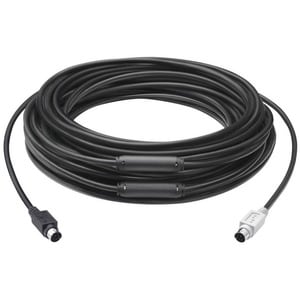 Logitech Group 15m Extended Cable - 15 m PS/2 Data Transfer Cable for Camera, Speakerphone - First End: 1 x 6-pin Mini-DIN