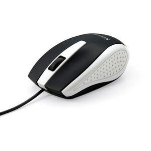 Verbatim Corded Notebook Optical Mouse - White - Optical - Cable - White - USB Type A - Scroll Wheel - 3 Button(s) - 1 Each