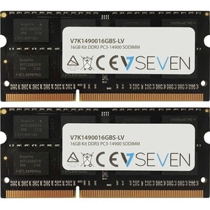 V7 V7K1490016GBS-LV RAM Module for Notebook - 16 GB (2 x 8GB) - DDR3-1866/PC3-14900 DDR3 SDRAM - 1866 MHz Dual-rank Memory