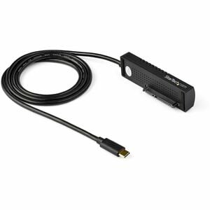 StarTech.com USB C to SATA Adapter Cable for 2.5"/3.5" SSD/HDD Drives - USB 3.1 (10Gbps) Hard Drive Adapter Cable - SATA U